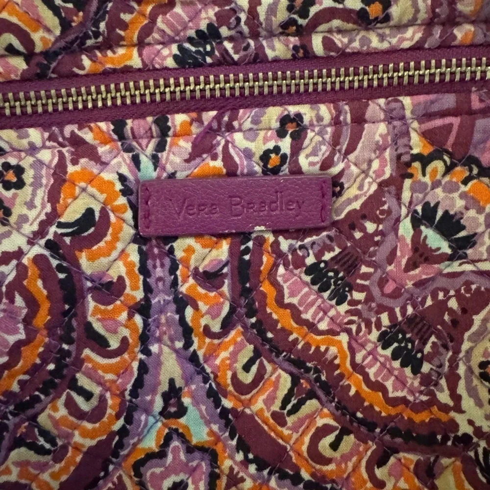 VERA BRADLEY Garden Floral Purple Backpack